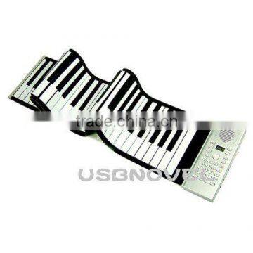 High quality! 61 keys piano silicone keyboard UST-KY26