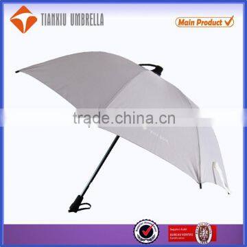 PU Leather Handle stick Straight Umbrella from Manufacturer,walking stick umbrella,customized light walking stick umbrella