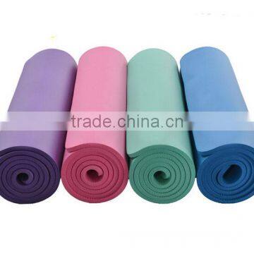 Anti-Slip Eco-friendly Wholesale Custom Print NBR Yoga Mat