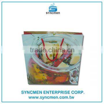 2016 Paper Shopping Bags Recyclable Gift Bag for Food Bread Candy Packaging Shopping Party Bags For Boutique photo-2