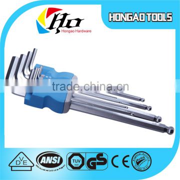 9pcs Matte Finnishing Hexagonal Socket Key,Allen wrench set