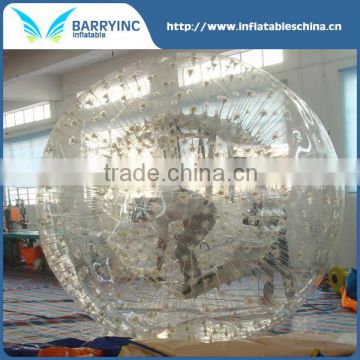 Giant Clear Adult Inflatable Zorb Ball / Body Zorbing Ball