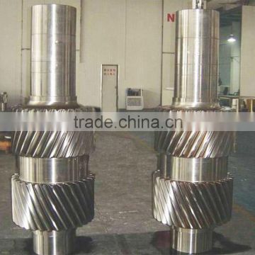 forged gear shaft for wind power