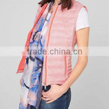 Cheap womens high quality lightweight ultra light compact sleeveless jacket down vest