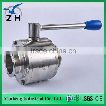 stainless steel sanitary ball valve