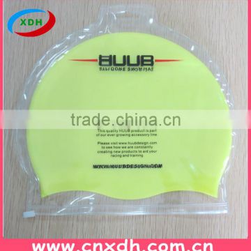 2016 New Product Silicone Solid Swim Cap