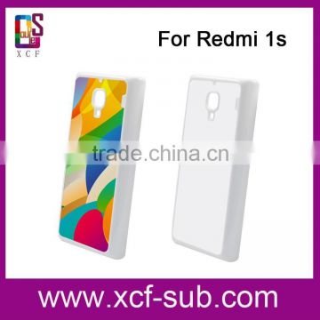 2d sublimation cell phone case for Redmi 1s,plastic customed phone case for Redmi 1s,coating case for Redmi 1s