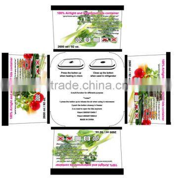 6pcs Plastic Food Stacked Container GL9010-B photo-4