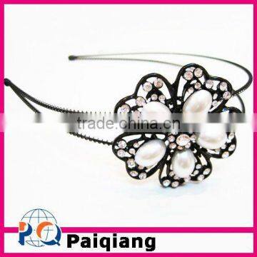 2014 Hot selling metal flower hair band accessory for girls