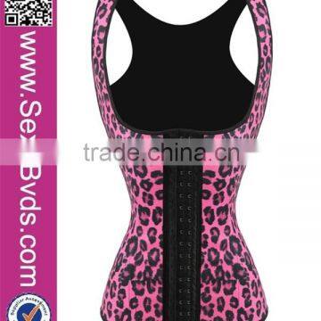 2016 Charming leopard Super slim body shaper suit for women