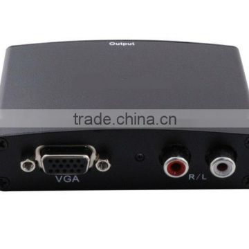 VGA and Audio to HDMI with Audio Converter