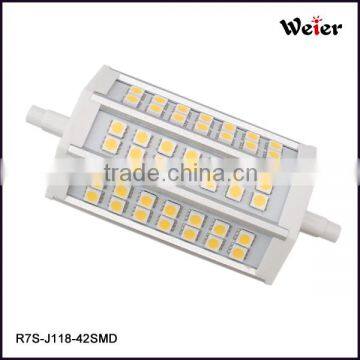 high lumen and good quality 5730 2835 5050 3014smd RA>80 r7s led light with CE for garden park