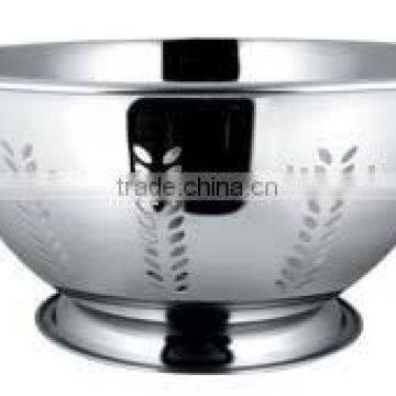 Stainless Steel Leaf Colander.