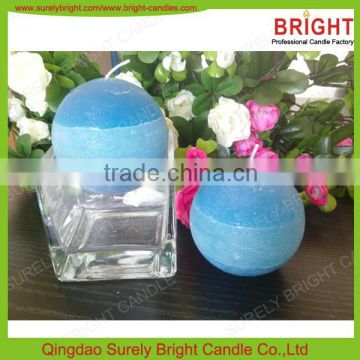 Christmas Decorative Round Ball Shaped Candles