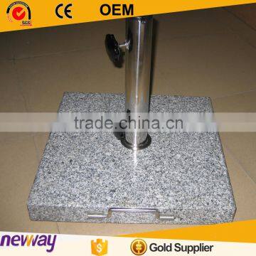 Gold supplier low price 40kg granite umbrella base parasol umbrella parts