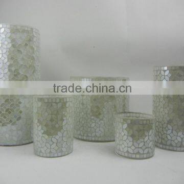 glass cylinder vases for christmas in white