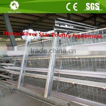 Automatic poultry farm galvanized chicken wire cage for sale