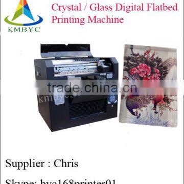 Multicolor Digital Printer / Digital Glass Printing Machine / crystal Digital Printing Machine