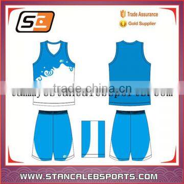 Stan Caleb cheap Mesh basketball jerseys, european reversible blank basketball jersey custom school team basketball wear