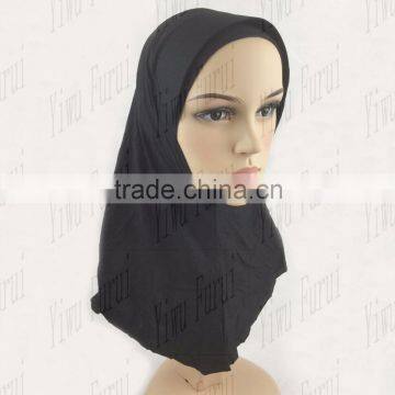 Fashionable Muslim High Quality Jersey Inner Hijab Under Scarf Cotton Soft Bonnet Ninja photo-2
