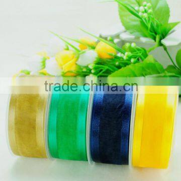 High quality wholesale satin organza ribbon