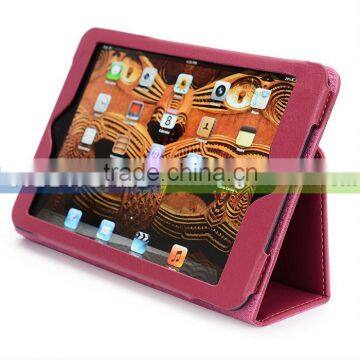 Stitching PU case for iPad Mini in stock other OEM orders are welcome