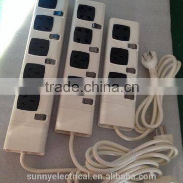 New Design High Quality 3 Core Electric Power Extension Sockets Outlet,UK, Multi,EU photo-3