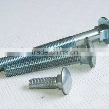 high tensile truss head carriage bolt with hex nut