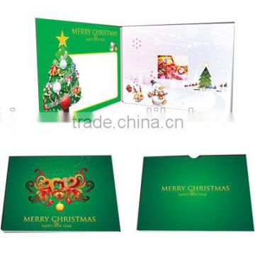 High Quality 2.4/ 2.8/4.3/5.0/7.0/10.1 inch video book/video brochure /video catalogue /lcd video wedding invitation card