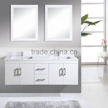 Double Hand Wash Basins Bathroom Cabinet