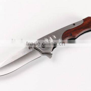 OEM Pocket knife type and wood handle material folding knife