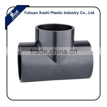 PVC Pipe Fittings Three Way Plastic PVC Equal Tee
