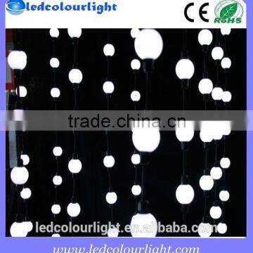 madrix dmx rgb 3d ball 3D madrix control led pixel ball/led light stage curtain/flexible led