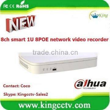 onvif 1080p realtime network video recorder DH-NVR4108-8P dahua 8ch 1U nvr 8POE cheap cctv nvr 1HDD