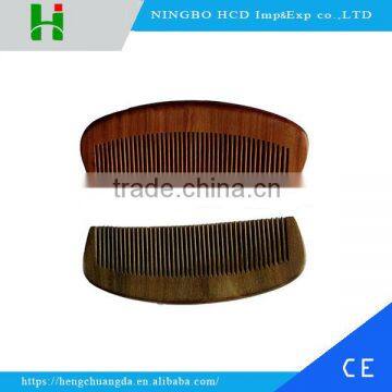 2016 New Design Sandal wood wooden comb for hair care