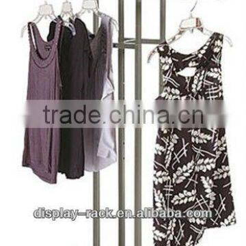 4 way display rack / 4 way garment racks / 4 tier rack HSX-S226