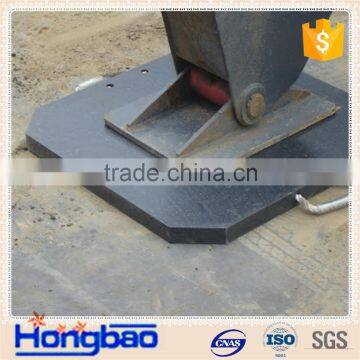 200-300mm Thickness Uhmwpe Plastic Truck Crane Outrigger Pad photo-5