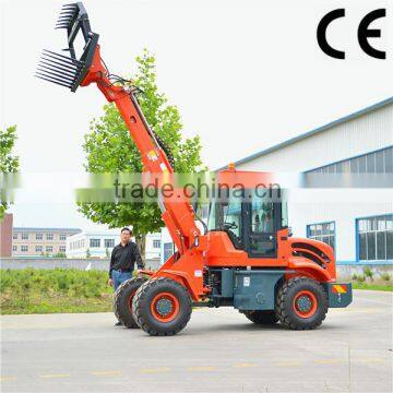 Front End Loader, Hydraulic Pilot 1.5 Tons Wheel Loader Price photo-3