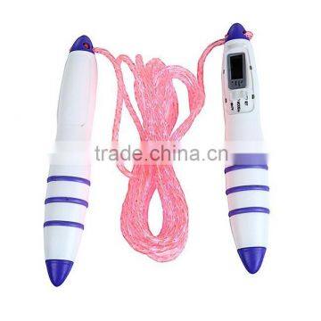 Electric LCD Calorie Jump Rope, Fitness Sports Digital LCD Calorie Counter Timer Jumping Rope