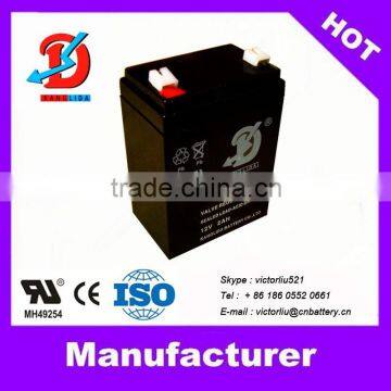 12v UPS battery 12v2ah deep cycle solar battery manufucturer in China