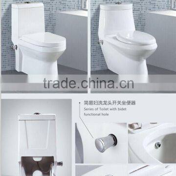 Hot Sale Sanitary Ware Ceramic Siphon Flushing Composting Toilet photo-2
