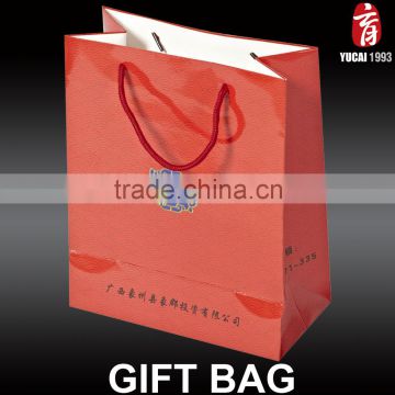 Customized Print Eco Style Shopping Packaging Gift Bag