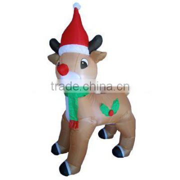 150cm Reindeer Inflatable with Lights/Inflatable Christmas Reindeer for Sale