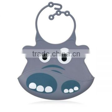 new style fashion silicon rubber bibs