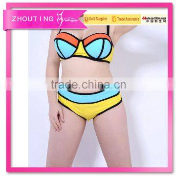 BSC063 Soft hot sexy image sex girl fission pure triangle bikini swimwear