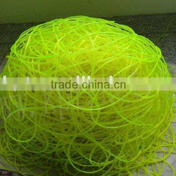 High brightness and flexible yellow-color el wire 4.0mm