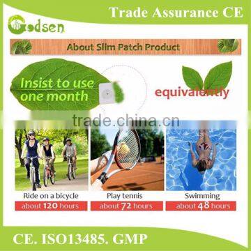 No side effect Natural Meterial Chinese weight loss style slim patch