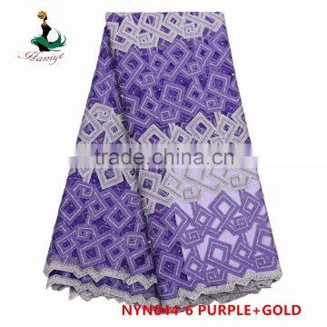 2016 Haniye African Accessories Tulle Lace Fabric For Women Dress/NYN44 photo-3