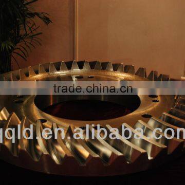 Farm cultivator excavator gear swing gear