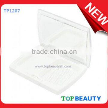 TP1207- Cosmetic Compact Transparent Powder Cases